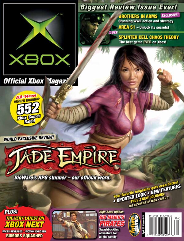 Official Xbox Magazine US   Issue 043 cover